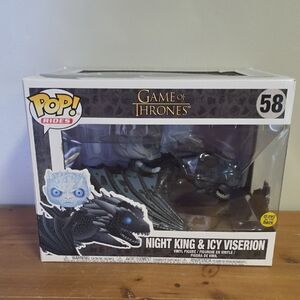 Funko Pop! Rides Night King & Icy Viserion Figure